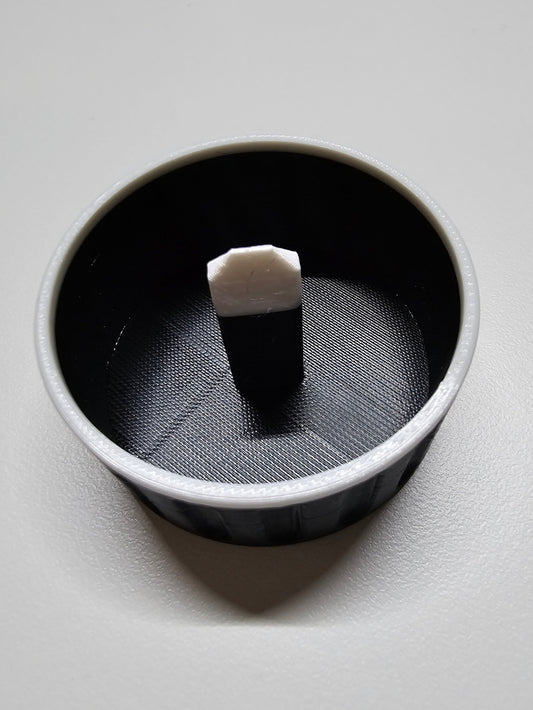 Black Base White Tip - Knight Tux (Pill Pop)