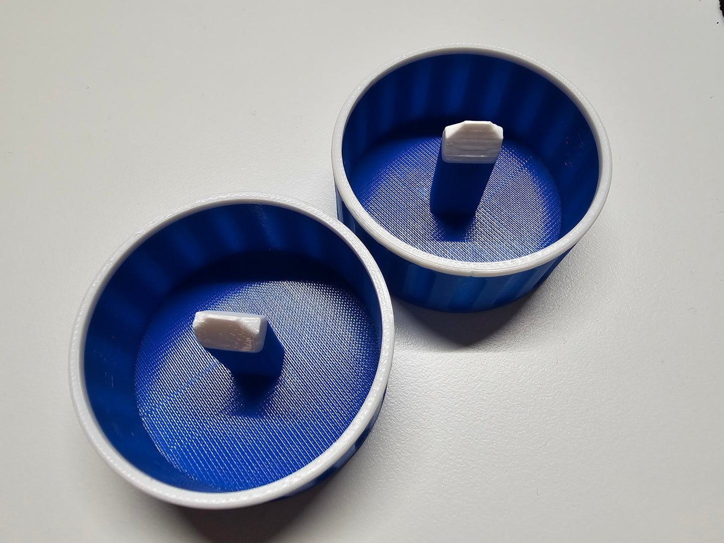 Blue Base White Tip - Ice Mick (Pill Pop)