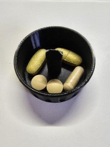Black Base White Tip - Knight Tux (Pill Pop)